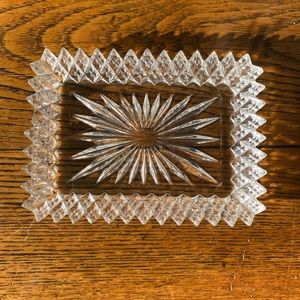 EAPG Glass Condiment Tray